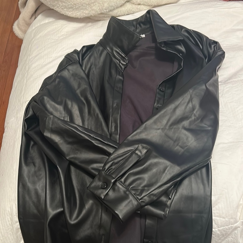 Leather jacket